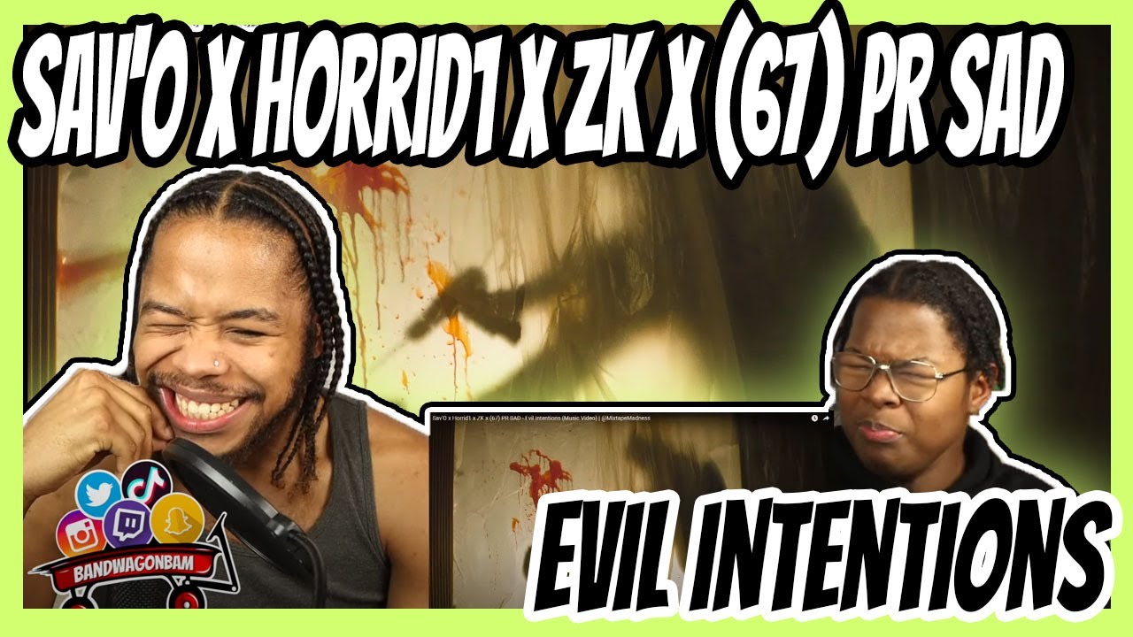 Sav'O x Horrid1 x ZK x (67) PR SAD - Evil Intentions (Music Video) | @MixtapeMadness
