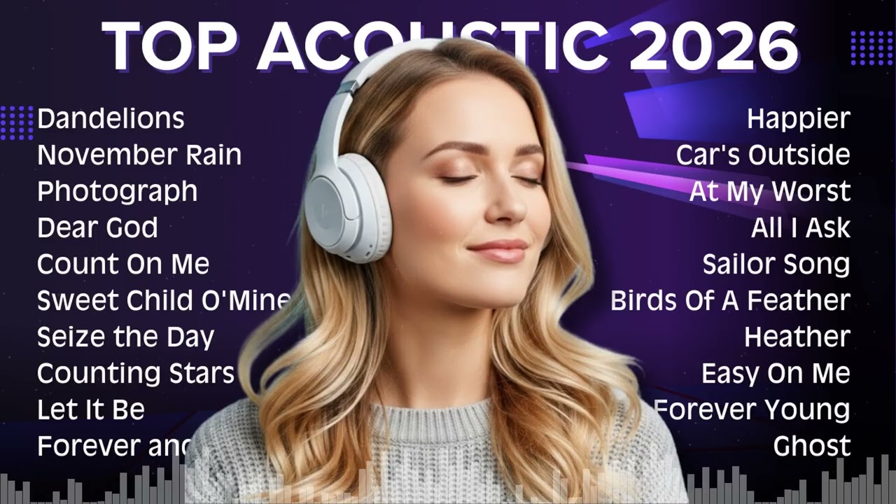 Top Hits Acoustic 2026   Music Hits 2026   New Songs Best English Songs Best Pop Music Playlist on S
