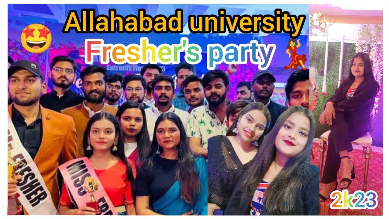 fresher's party 2k23🥳||#allahabaduniversity @Abhinavallahabaduniversity #vlogs #party #trending