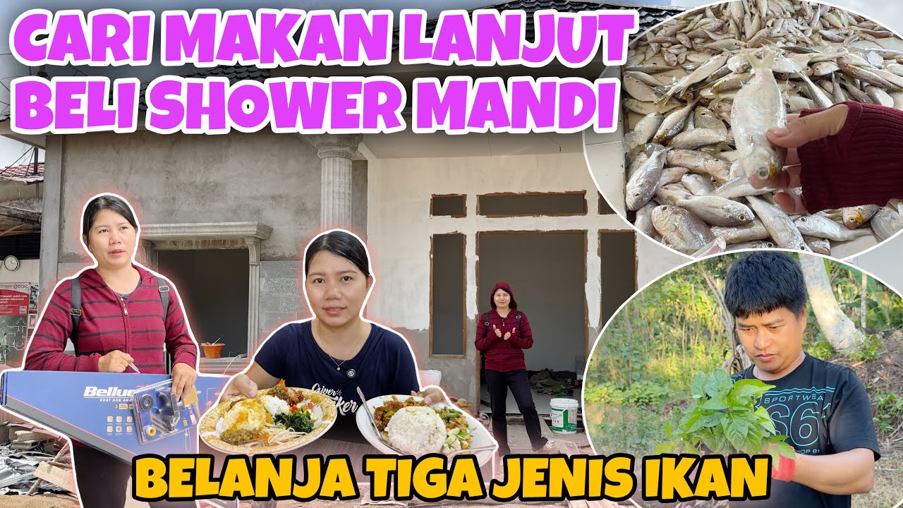 HARI INI KABEL LAMPU BAGIAN DAPUR MAU DI PASANG, LANJUT TANAM SAYURAN DI KEBUN
