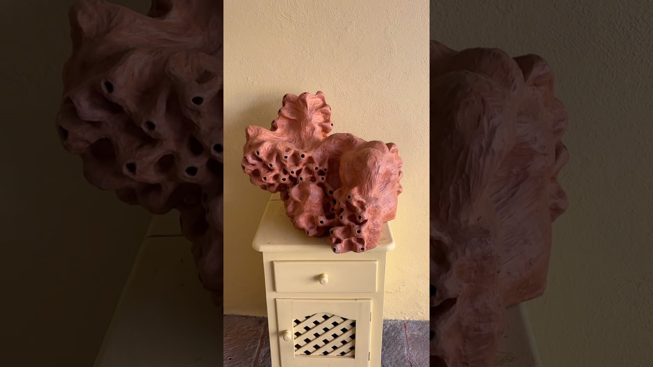 Estudio del cuerpo poroso #ceramica #escultura #arte #abtractart