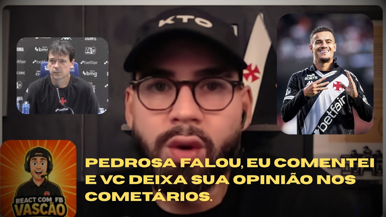 CANAL DO PEDROSA FALOU. EU respondi e VC deixa sua OPINIÃO nos comentários.