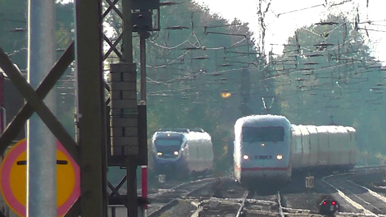 Der Fahdinstleiter hat den ICE übesehen