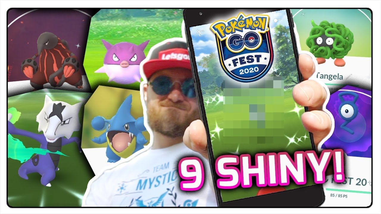 ZDOBYŁEM NAJRZADSZEGO SHINY W POKEMON GO! - DZIEŃ 1 - POKEMON GO FEST 2020