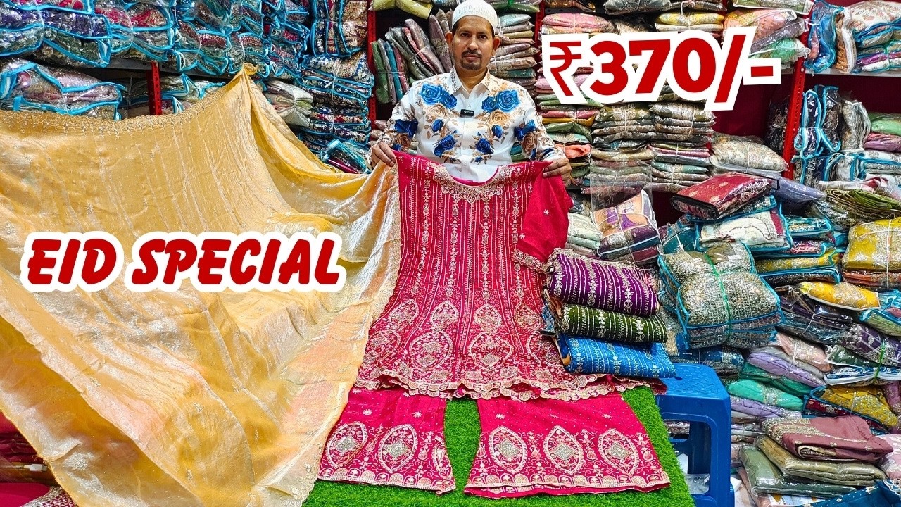 Hyderabad Dress Material Wholesale Market | Latest 2026 Designs Khateeja Suits