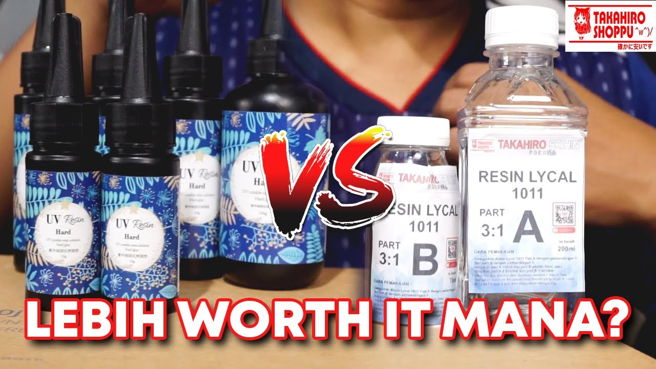 RESIN UV SAMA RESIN LYCAL 1011 LEBIH WORTH IT MANA? MARI KITA BAHAS❗❗❗
