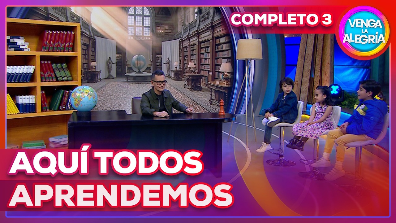 Los pequeños tienen dudas y nosotros las respondemos 🤓📚 | Venga la Alegría