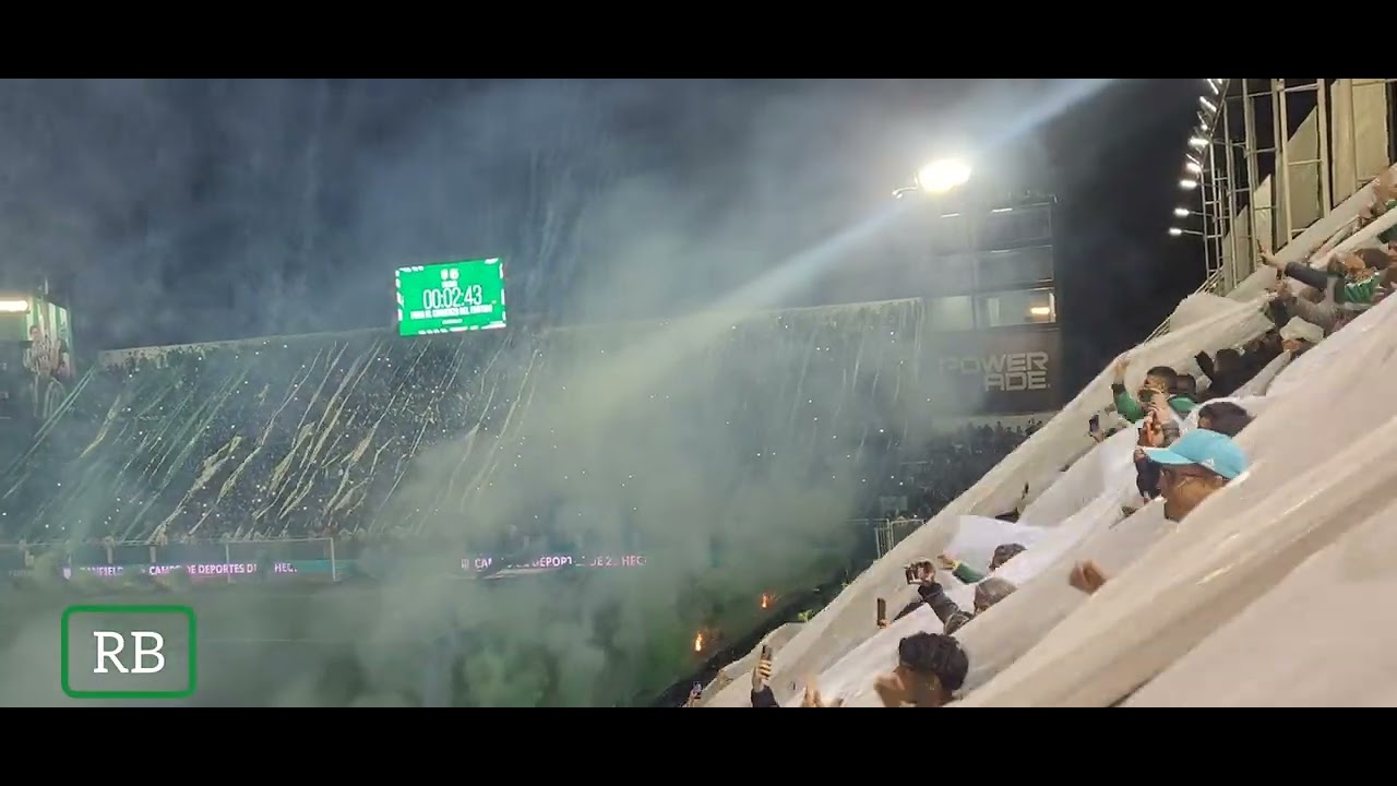 Clásico del sur, hinchada del taladro. Copa de la Liga Profesional 2023.