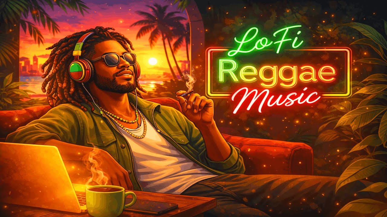 LoFi Reggae Beat Mix - LoFi Smoke and Chill Music to Relax [Instrumental Ambient Bob Marley Style]