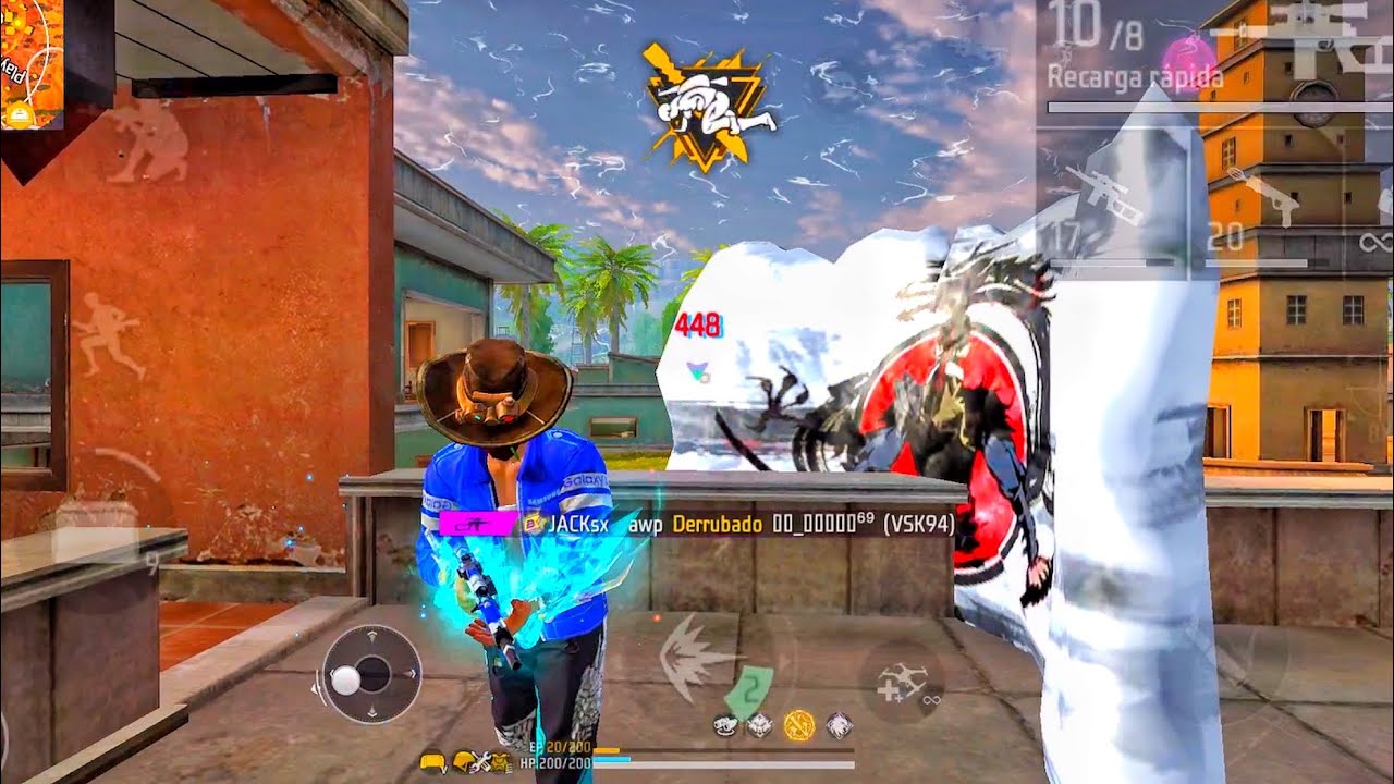POR ISSO A VSK94 É A MELHOR SNIPER DO FREE FIRE!😱🔥JACKsx FF