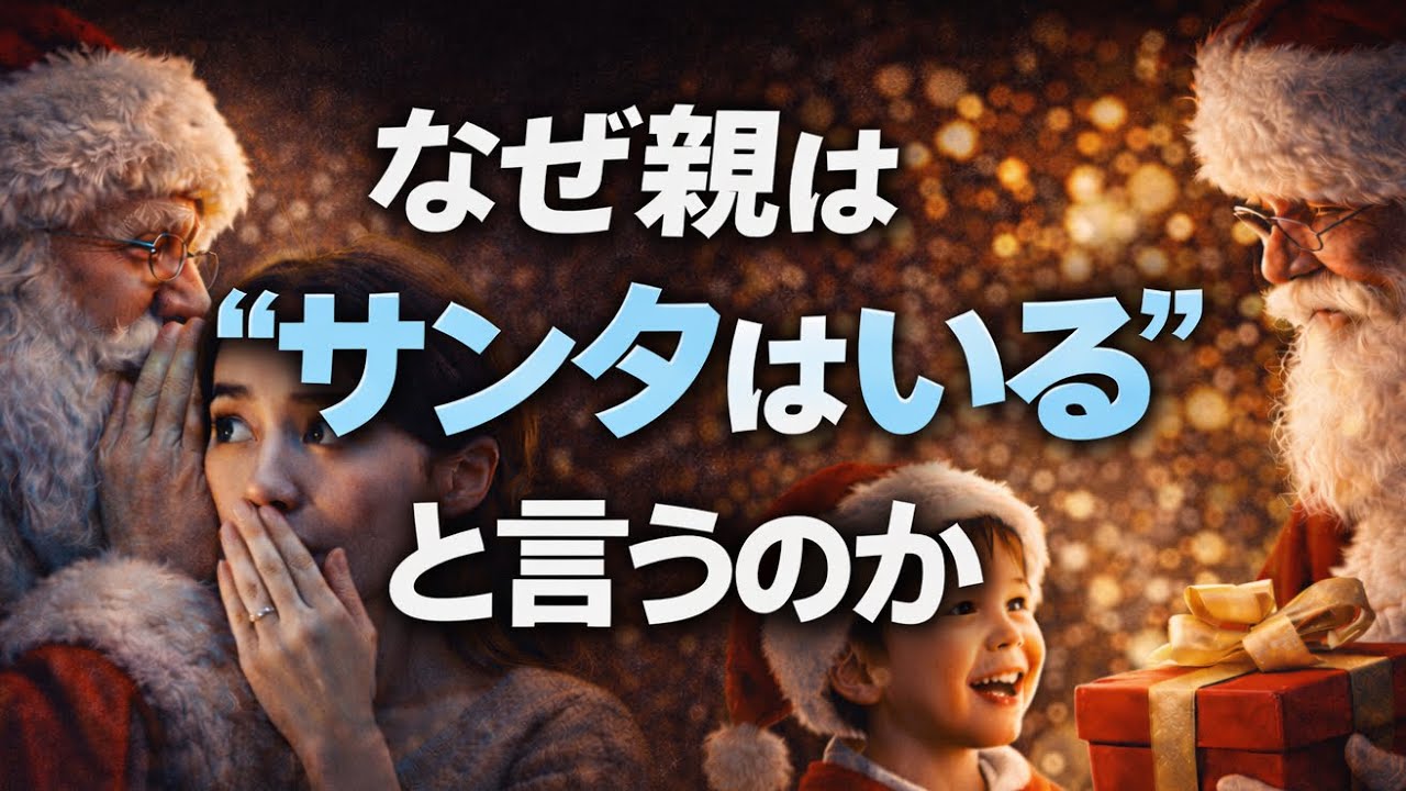 なぜ親は“サンタは本当にいる”と子供に嘘をつくのか？― 優しい嘘に隠された心理