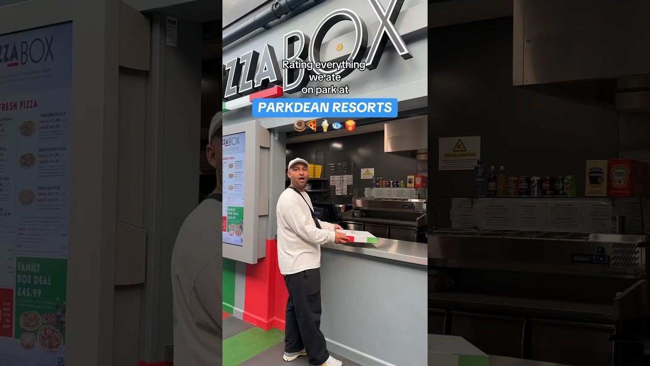 Rating everything we ate at Parkdean Resorts 🍕🍦😋 What’s your fav on park food?👇 