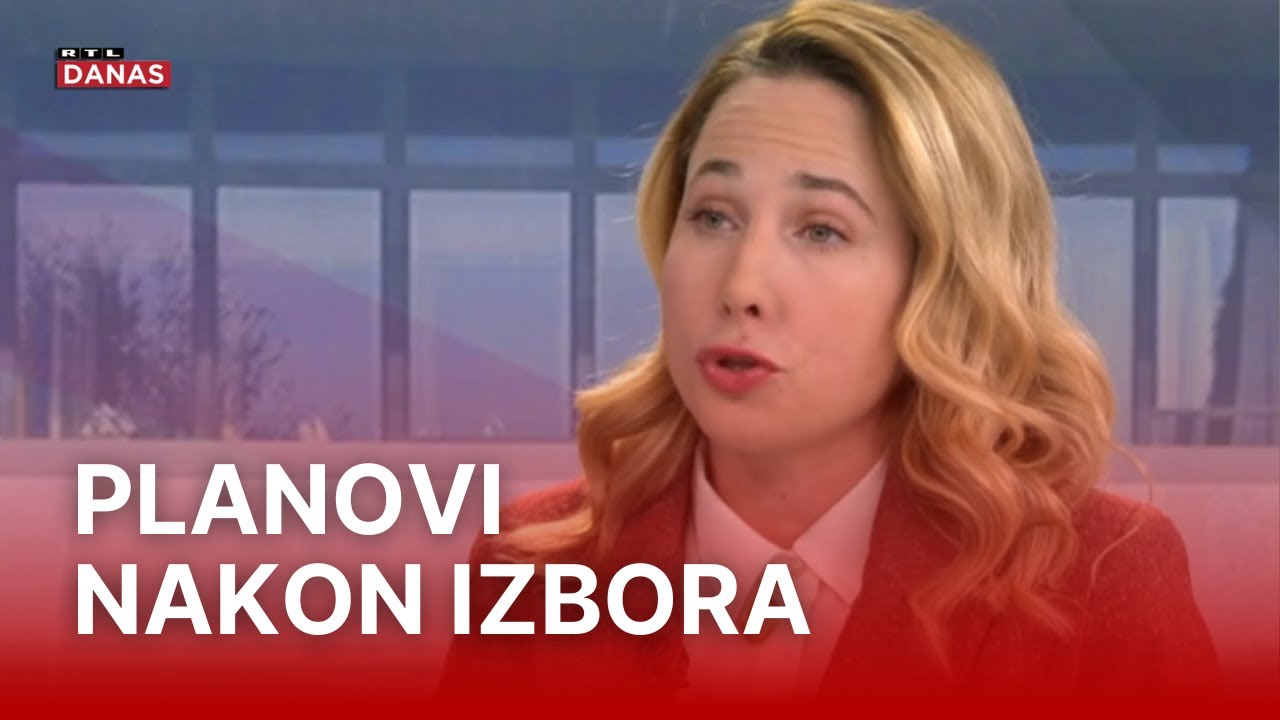 Marija Selak Raspudić otkrila ide li u utrku za gradonačelnicu Zagreba | RTL Danas