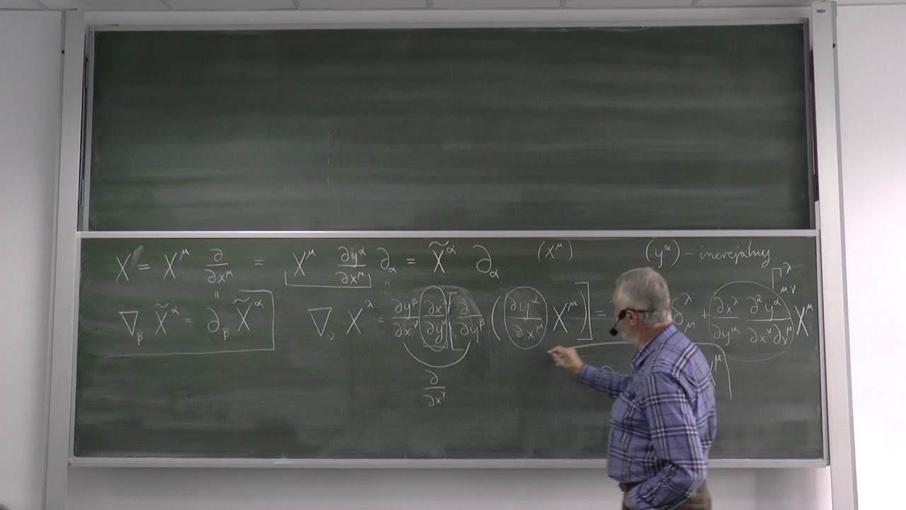 Wszechnica CFT PAN: Pochodna kowariantna II. Przykłady i zastosowania.