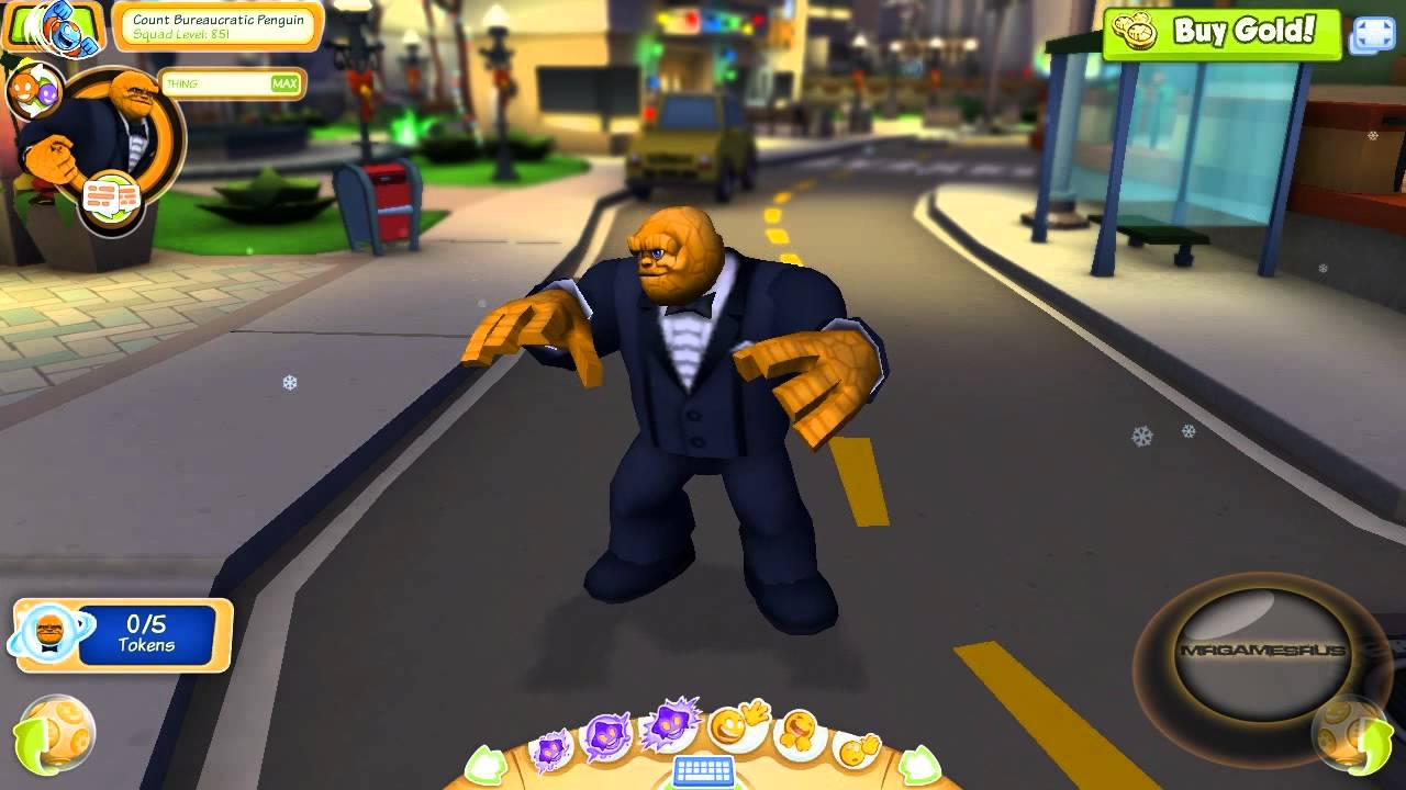 Marvel Super Hero Squad Online Power Emotes- HD