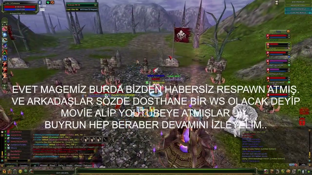 VS TamuidBaxaithe (MisterLoba) #YATALAKOLMAYAMAHKUMSUN #ardreamworld #pathoswar #homekoworld