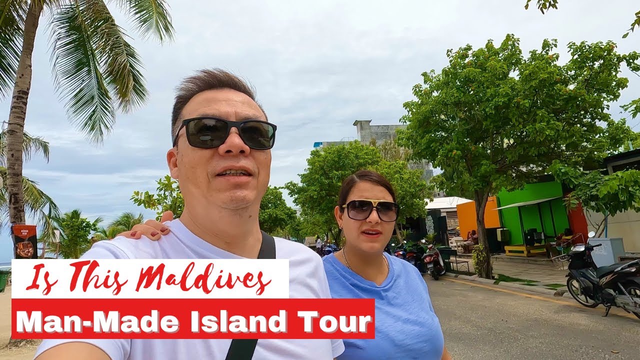 Exploring The Largest Man-made Island In Maldives - Hulhumale! 🌴✈️🏖
