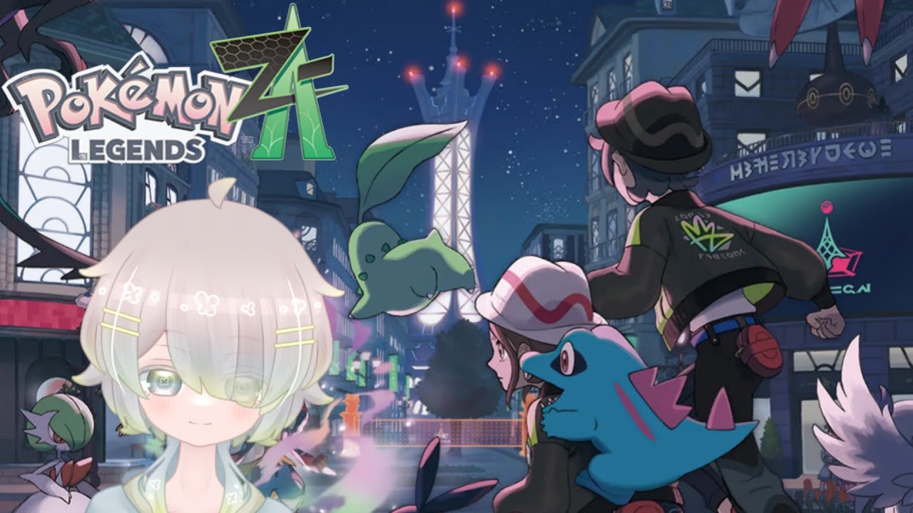 【Pokémon LEGENDS Z-A】#18 M次元ラッシュガンガン進めるぞ！【火瑠羅レン】#縦型配信
