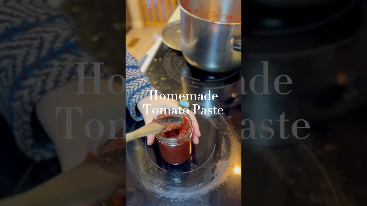 Томатная паста своими руками: самый простой рецепт!
