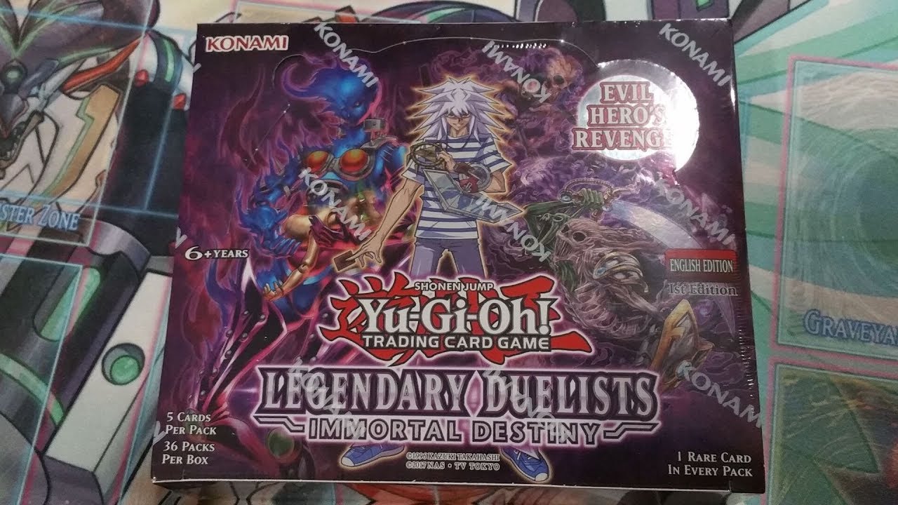 BEST Legendary Duelists Immortal Destiny Booster BOX OPENING YUGIOH 5 Ultra Rares!