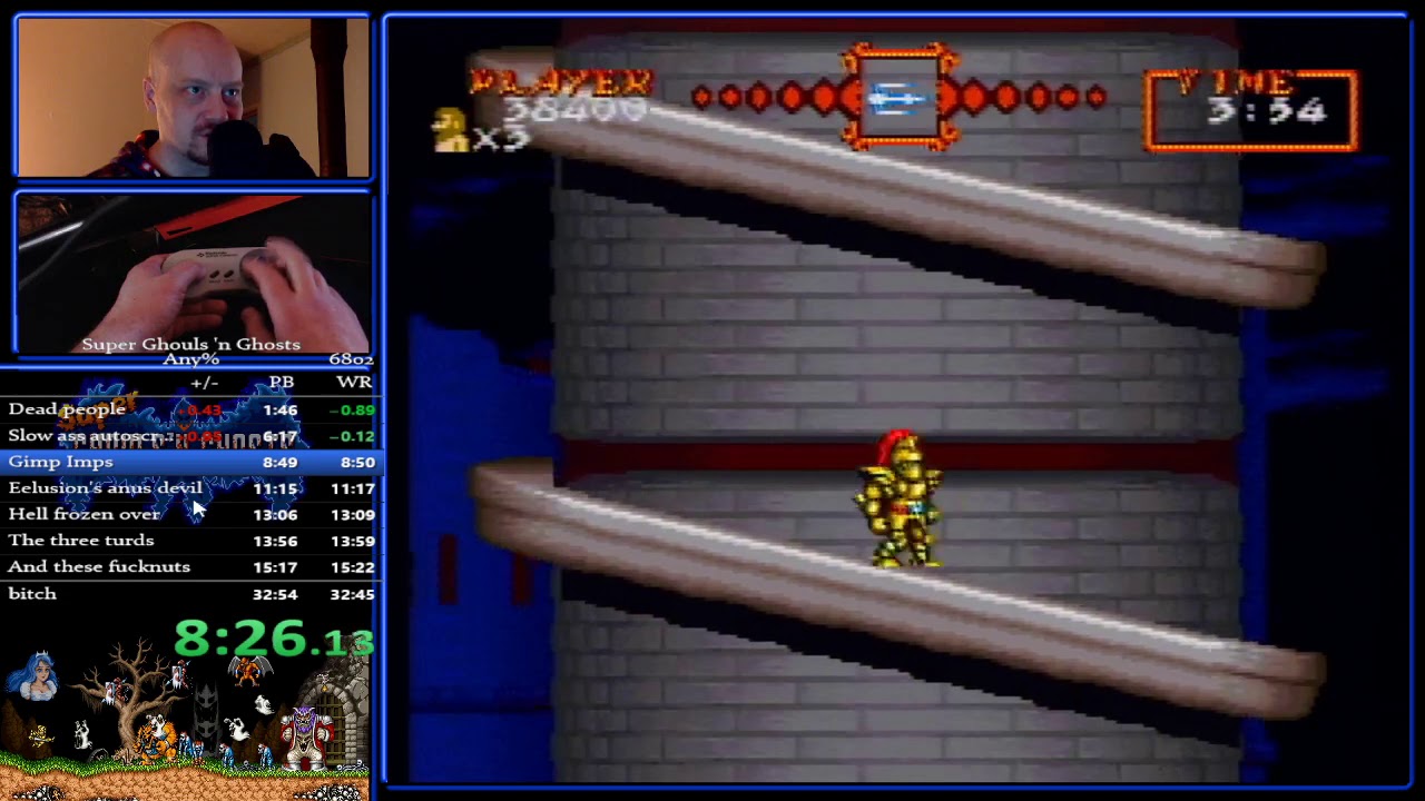 Super Ghouls 'n Ghosts Speedrun in 32:26