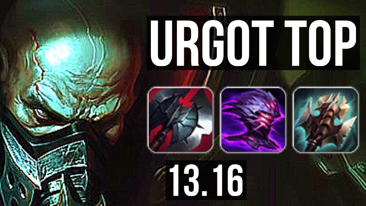 URGOT vs SION (TOP) | 14/4/20, 1.1M mastery, Legendary | TR Diamond | 13.16