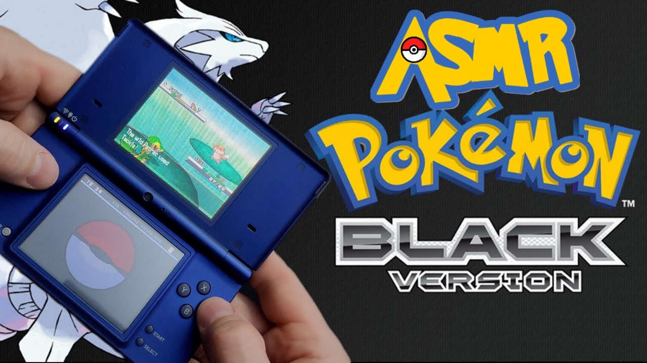 I Tried Out Pokemon Black for the Nintendo DS... | ASMR Gaming