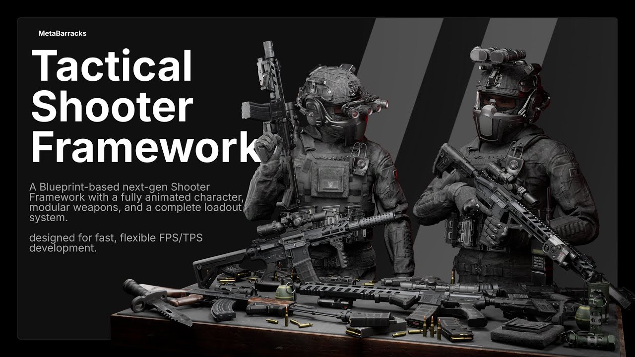 Tactical Shooter Framework  Trailer