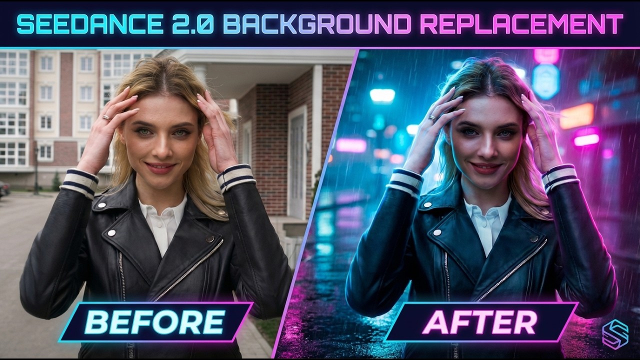 Seedance 2.0 Background Replacement