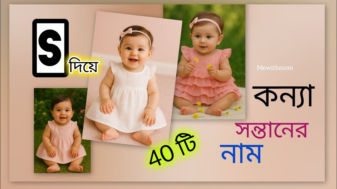 Girl names with S ll Baby girl names with S ll S letter Bengali baby girl name