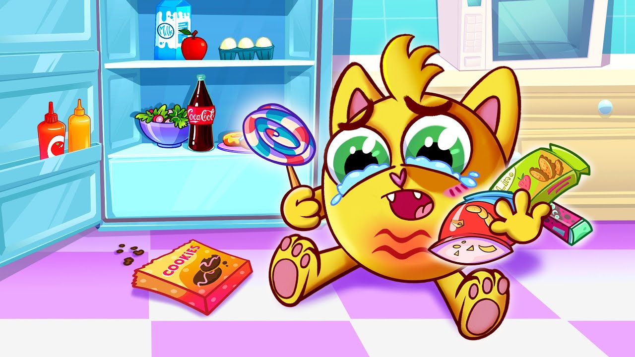 No More Snacks Song | Healthy Habits Kids Songs 😻🐨🐰🦁 And Nursery Rhymes by Baby Zoo