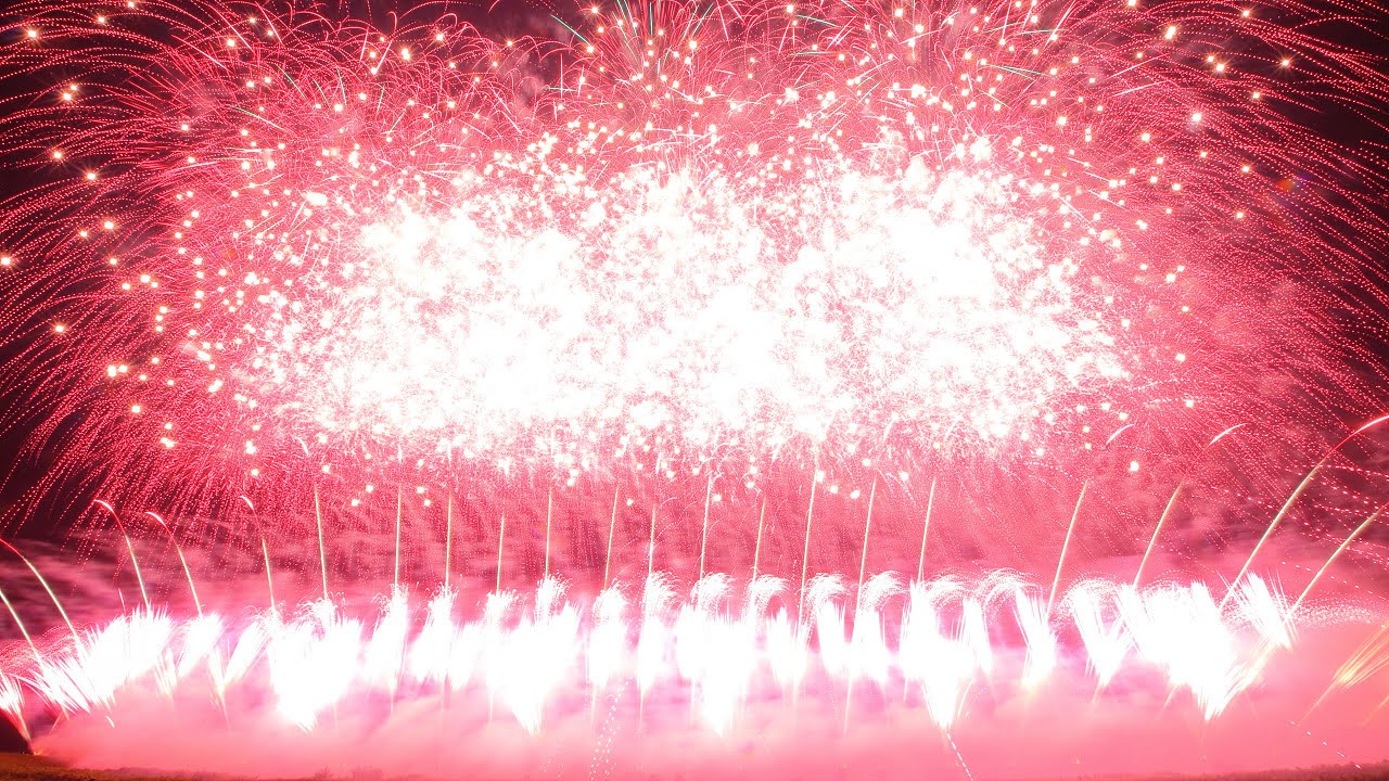 【4K】2015 神明の花火 グランドフィナーレ マルゴー ♪