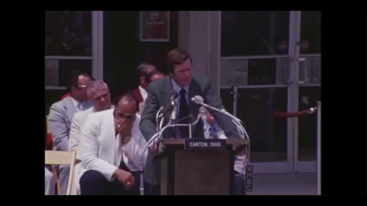 Raymond Berry Pro Football Hall of Fame Speech