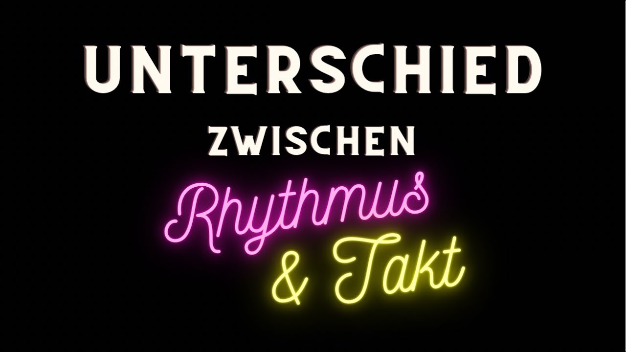 Unterschied Takt & Rhythmus und warum das beim Tanzen so wichtig ist? Theorie Folge 1