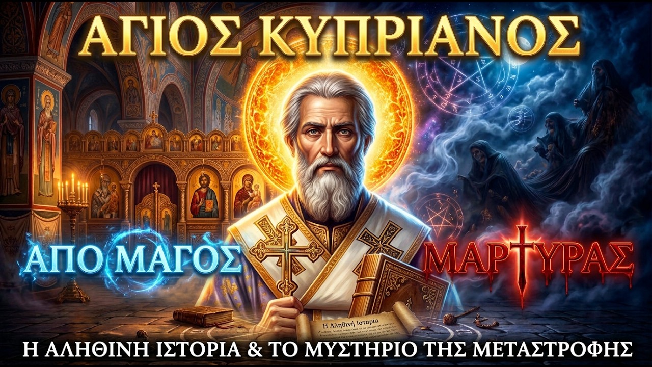 Άγιος Κυπριανός: Από Μάγος Μάρτυρας | Η Αληθινή Ιστορία & Το Μυστήριο της Μεταστροφής