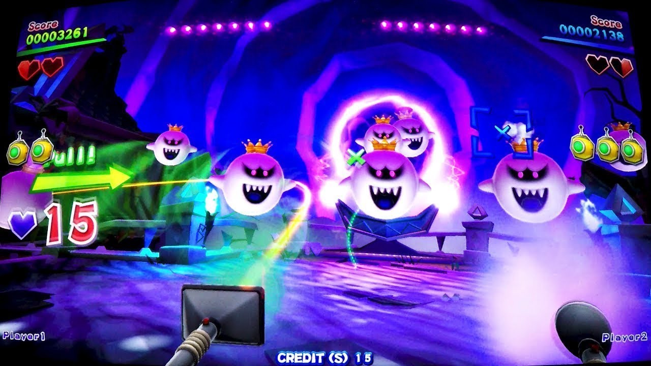 Let's Play Luigi's Mansion Arcade Completed Game Full Playthrough & King Boo Boss Battle
