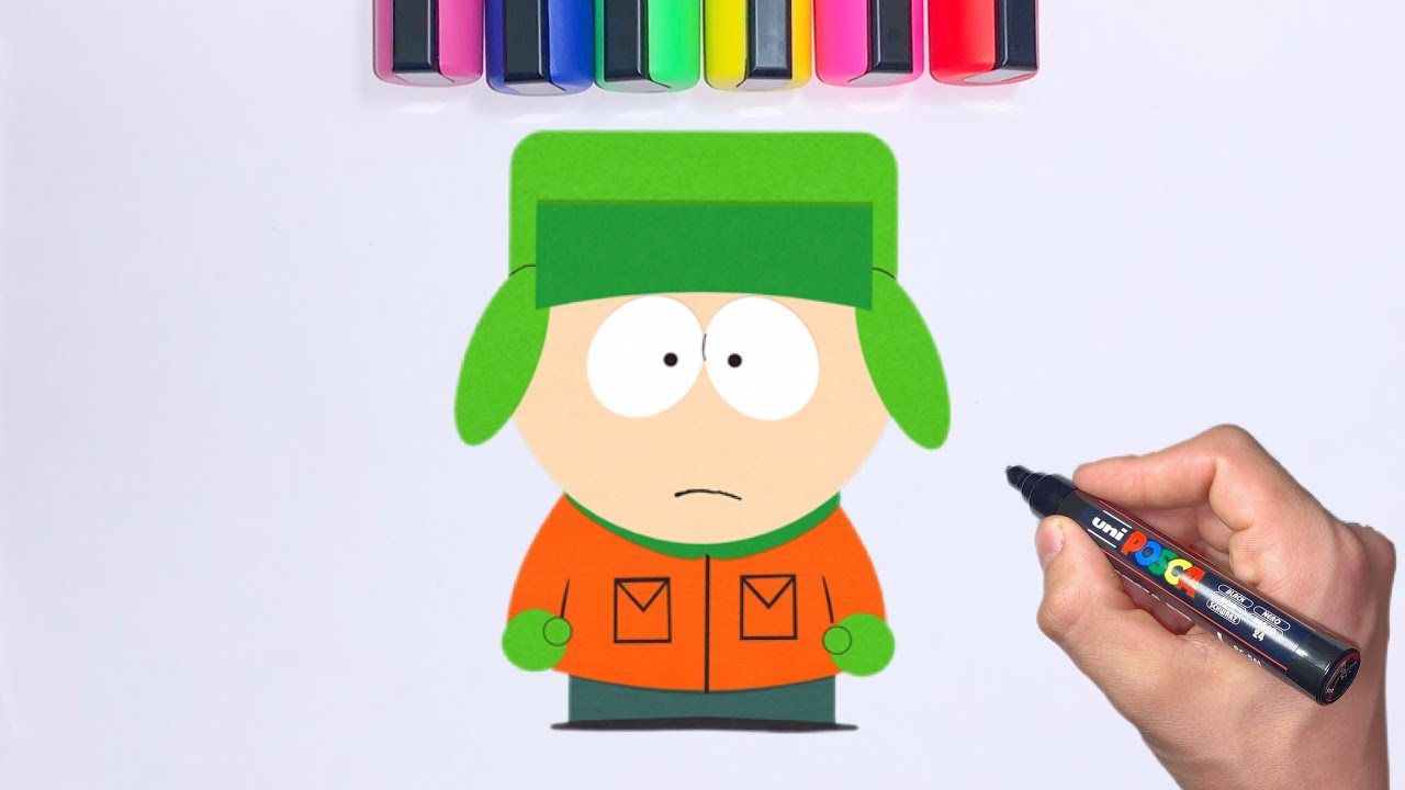 Kyle Broflovski from the cartoon 