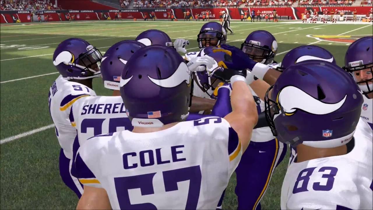 Madden NFL 17 - Minnesota Vikings vs Arizona Cardinals | Gameplay (HD) [1080p60FPS]