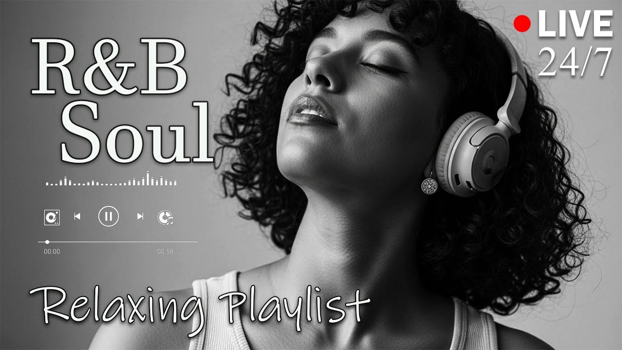 【R&B Soul】Relax & Reflect Playlist – Smooth Vocals & Laid-Back Grooves | 🔴LIVE 24/7