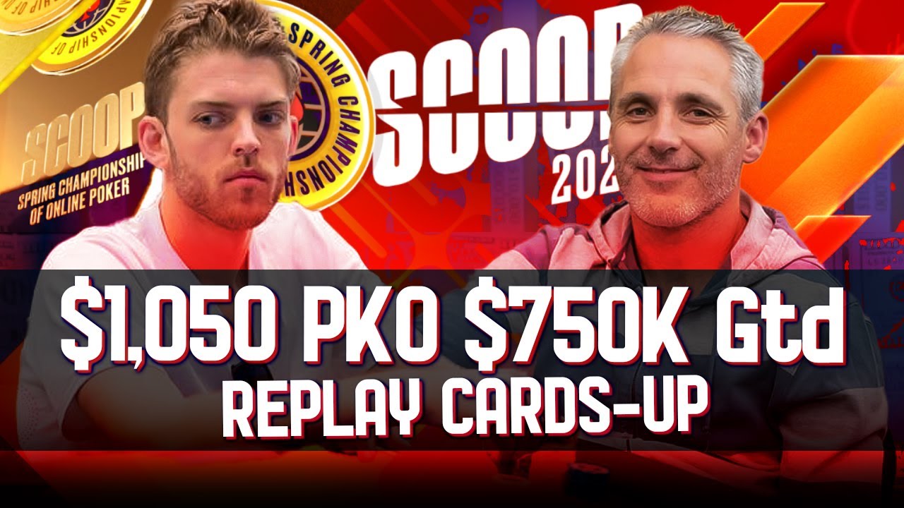SCOOP 89-H $1,050 PKO mrAndreeew | pampa27 | munchenHB Final Table Poker Replay $750 Gtd