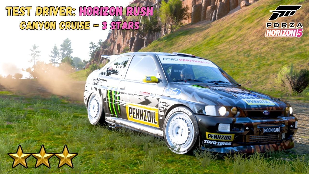 FH5 - Test Driver: Horizon Rush Chapter 1 - Canyon Cruise (3 Stars)