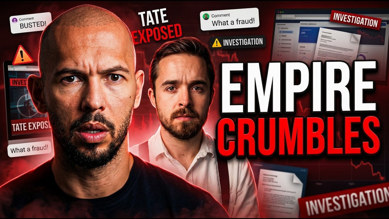 Andrew Tate’s Empire Crumbles As Coffeezilla Breaks Down The Internet Scheme (It’s Bad)