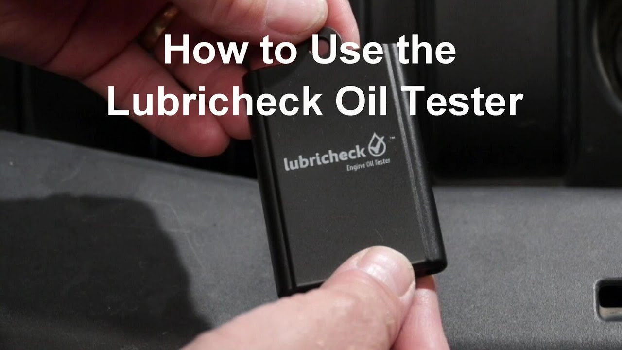 Lubricheck Oil Tester Demo: How to Test Your Engine Oil, Instantly!