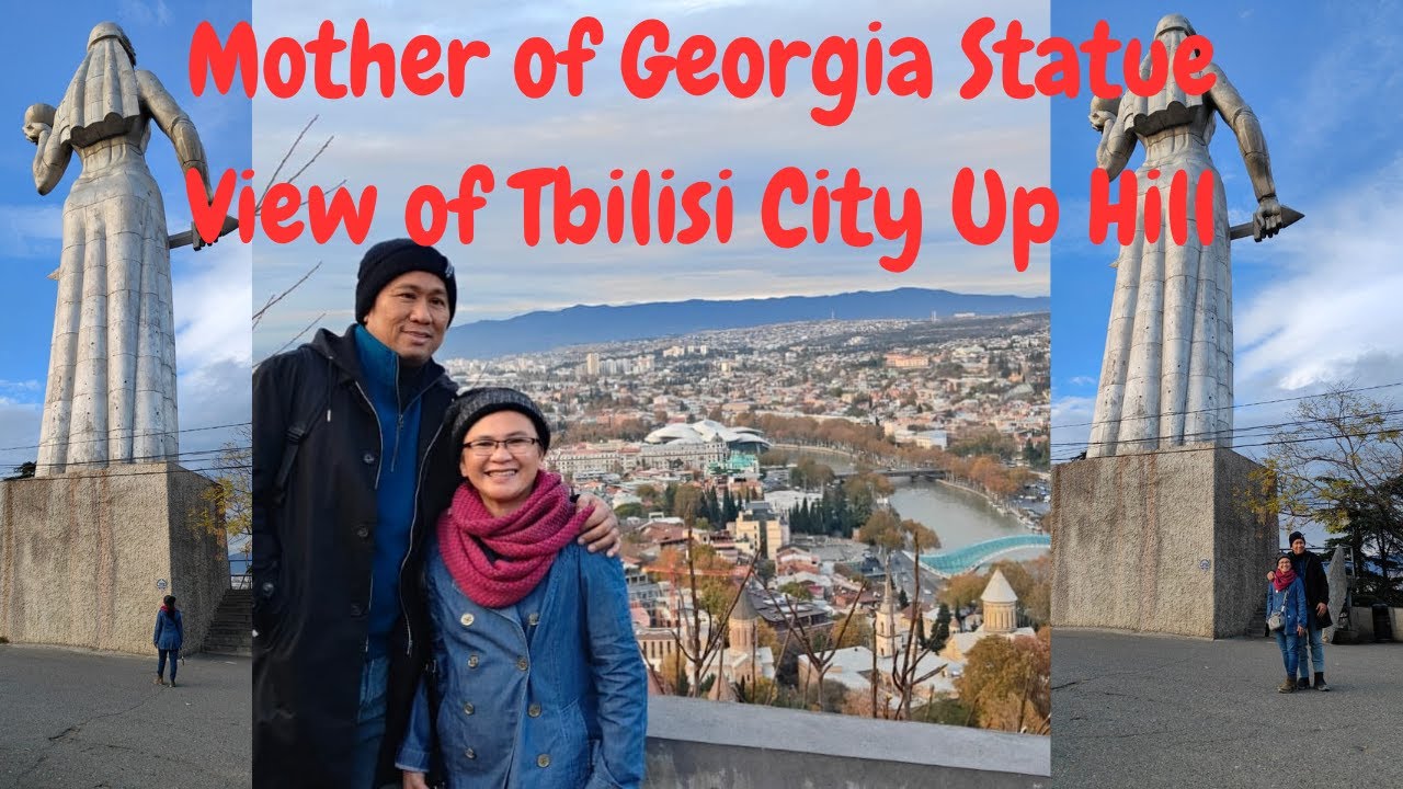 Mother of Georgia Statue // View of Tbilisi City Up The Hill