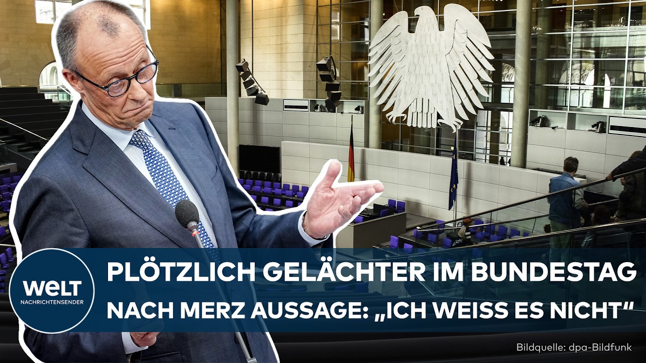HITZIGE DEBATTE IM BUNDESTAG: Merz im Kreuzverh&ouml;r &ndash; &bdquo;Warum haben Sie sich bisher nicht ge&auml;u&szlig;ert?&ldquo;
