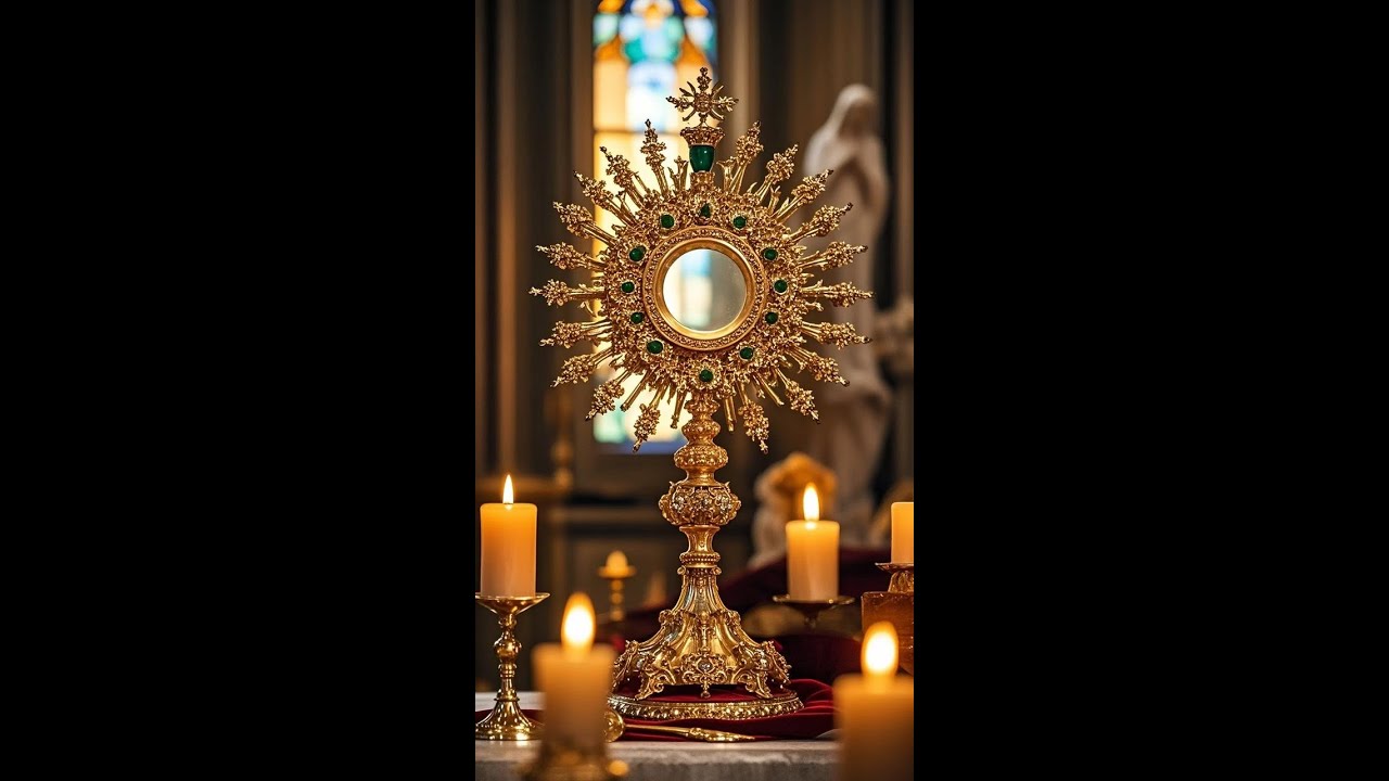 CINQ MINUTES AVEC JÉSUS SACRAMENTÉ - La Tendresse de Dieu Pour Toi