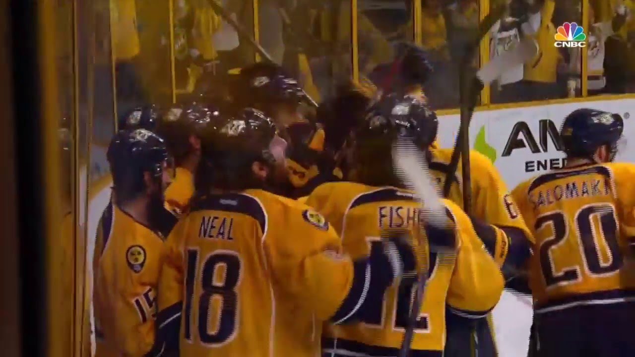 Predators vs Sharks - Arvy OT Goal