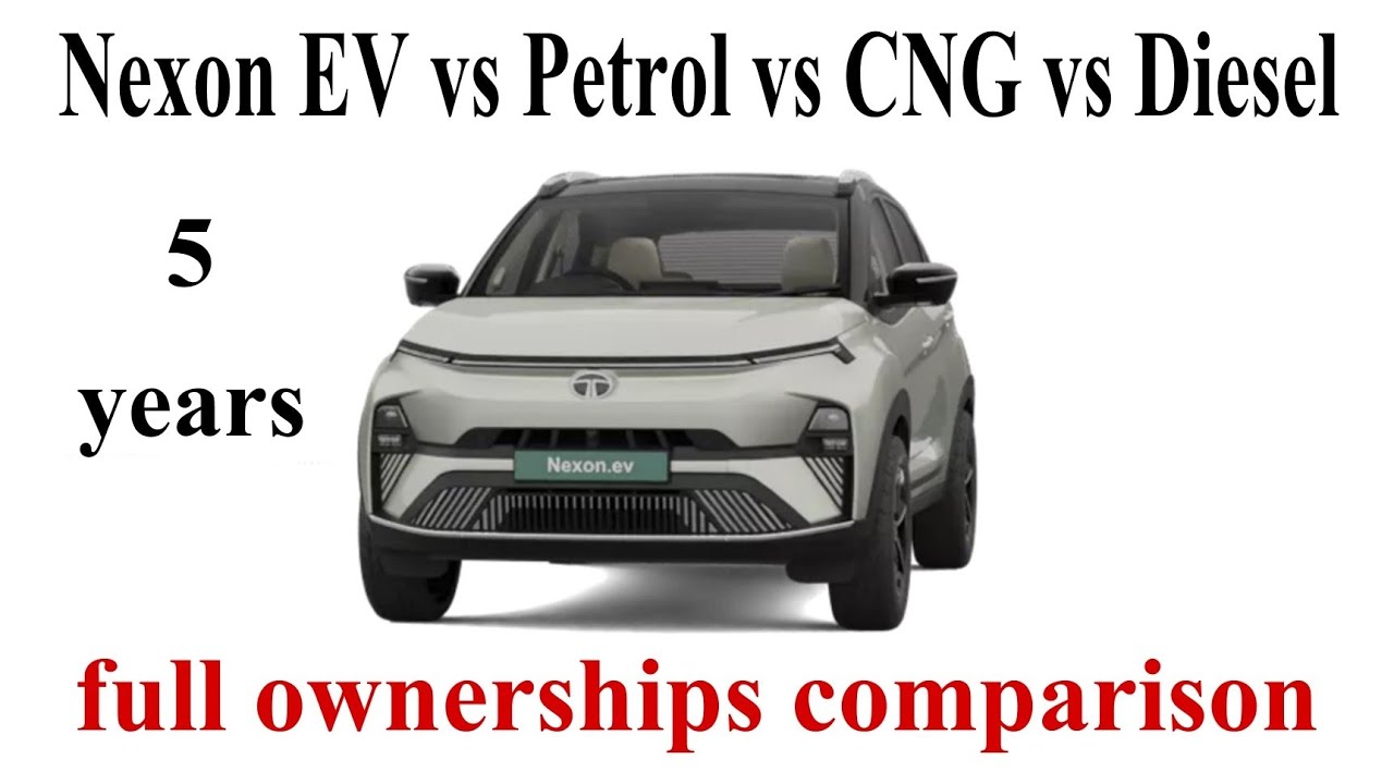 EV vs Petrol vs CNG vs Diesel full ownerships comparison