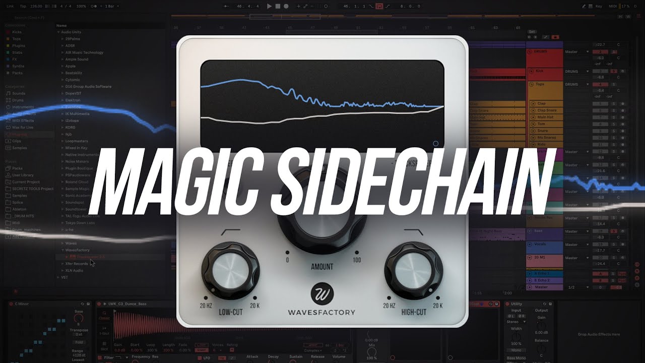The MAGIC side-chain tool? TrackSpacer