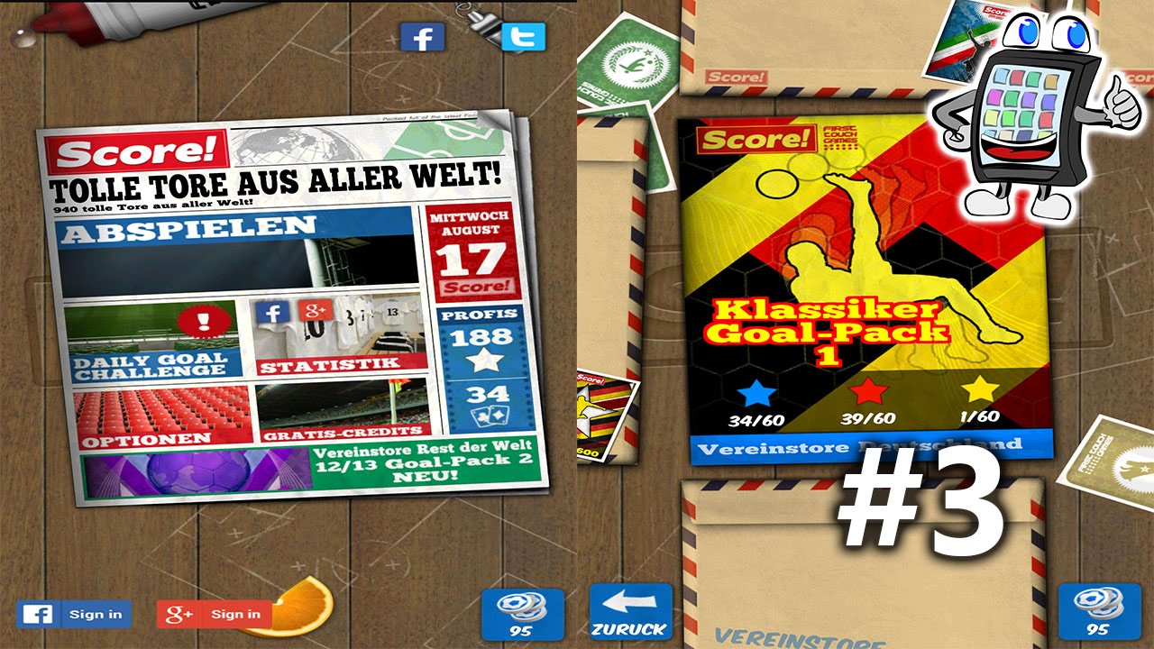 SCORE! HEFTIGE TORE #3 - KLASSIKER GOAL PACK DEUTSCHLAND! App für Android & iOS